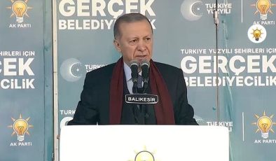 Erdoğan’dan Balıkesir mitinginde konuştu: ‘İstanbul’ iddiası