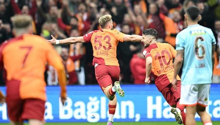 Galatasaray evinde Başakşehir’i rahat geçti! Galatasaray 2-0 Başakşehir