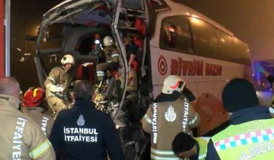 Kuzey Marmara Otoyolu’nda feci kaza… Çok sayıda yaralı var!