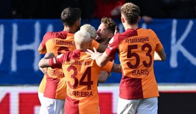 7 gollü düelloda kazanan Galatasaray: Kasımpaşa 3-4 Galatasaray