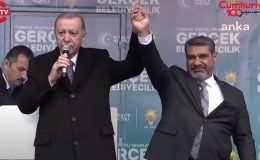 Erdoğan’ın anons ettiği AKP Şanlıurfa İl Başkanı Ali İhsan Delioğlu yuhalandı! Erdoğan şaşırdı, apar topar müzik müdahalesi…