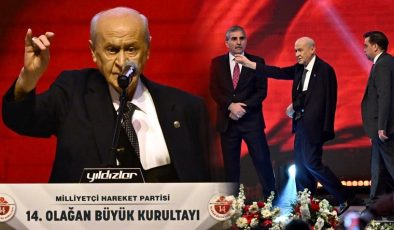 MHP’de büyük kurultay günü… Tek aday Devlet Bahçeli kürsüye kolu sargılı çıktı, Erdoğan’ın ‘Bu benim son seçimim’ sözlerine yanıt verdi