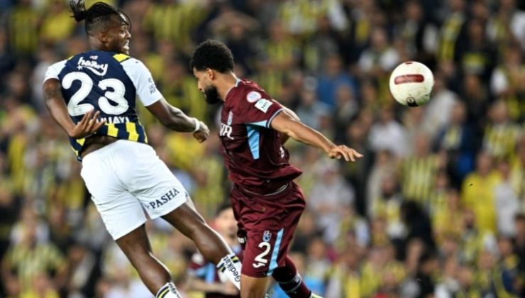 Trabzonspor – Fenerbahçe maçı ne zaman, saat kaçta, hangi kanalda?