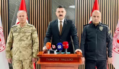 Vali Tekbıyıkoğlu: Kayıtlara göre Tunceli’de terörist kalmadı