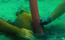 Denizin dibinden tarih çıktı! Karadan 80 metre uzakta…