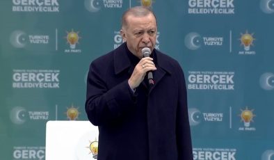 Erdoğan’ın aklı İstanbul’da… ‘Büyük Ankara Mitingi’nde Murat Kurum’a oy istedi