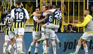 Fenerbahçe taraftarı önünde gol oldu yağdı! Fenerbahçe 4-2 Adana Demirspor