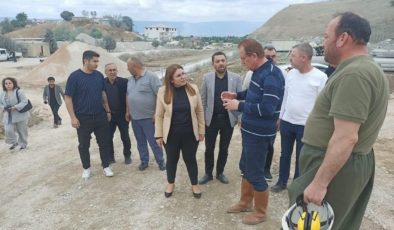 CHP’li Karaca Sarayköy jeotermal sondaj sahasında