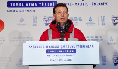 İmamoğlu açıkladı: İSKİ’den Anadolu Yakası’na 600 milyon liralık içme suyu yatırımı