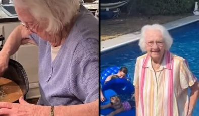 100 yaşındaki kadın, uzun yaşamın sırlarını paylaştı