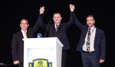 Ankaragücü’nde başkan yeniden İsmail Mert Fırat