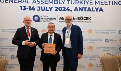 Antalya Büyükşehir Belediye Başkanı Muhittin Böcek, Cittaslow Türkiye Koordinatörü seçildi