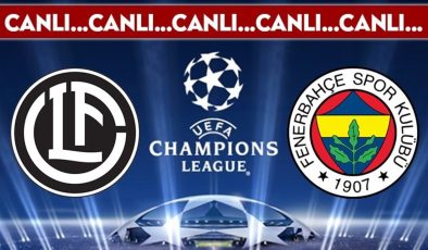 CANLI ANLATIM: Lugano – Fenerbahçe