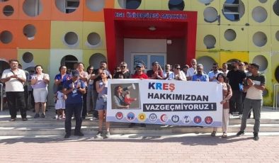 Ege Üniversitesi’nde kreş isyanı