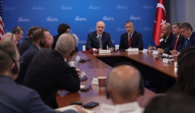 TBMM Başkanı Kurtulmuş, Washington’da ABD düşünce kuruluşu temsilcileriyle bir araya geldi: