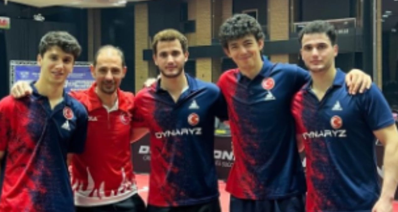 A Milli Erkek Masa Tenisi Takımı, Avrupa Şampiyonası’nda