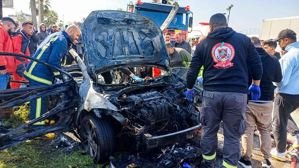 İsrail’den üst düzey Hamas yetkilisine suikast! Lübnan’a İHA saldırısı: Aracı vuruldu